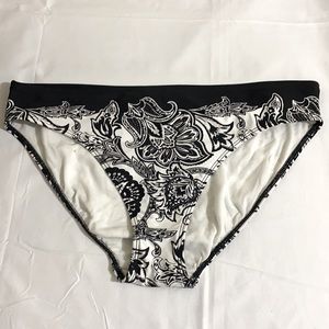 POLO RALPH LAUREN Women's Paisley Print Classic Bikini Bottom Size 14